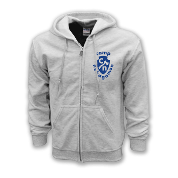 ZIP HOODED SWEATSHIRT