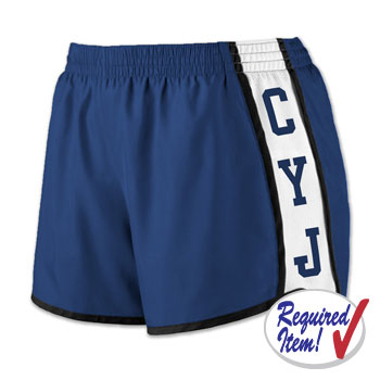 GIRLS RETRO TRACK SHORTS