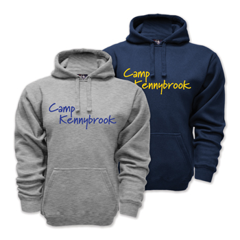 KENNYBROOK HOODED VINTAGE DISTRESSED SWEATSHIRT