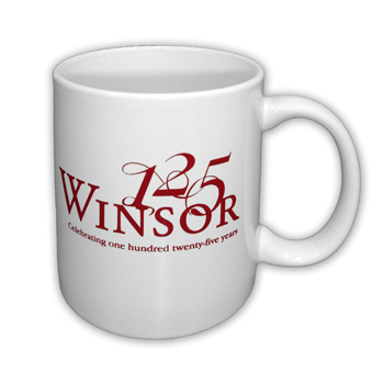 WINSOR 125TH ANNIVERSARY MUG