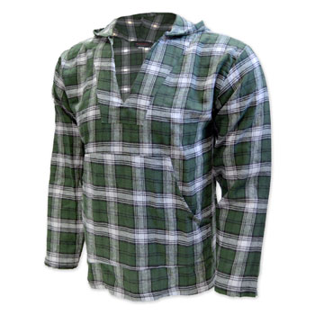 FLANNEL PULLOVER SHIRT