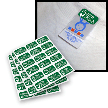 PRESS-ON NAME TAPES
