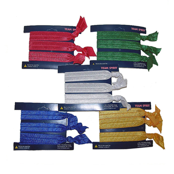 COLOR WAR BRACELET & PONYTAIL SET