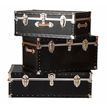 STEAMER TRUNK NO WHEELS