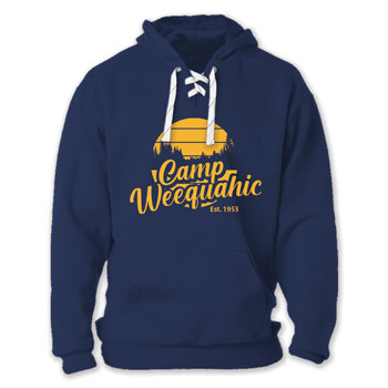 SPORT LACE-UP HOODIE