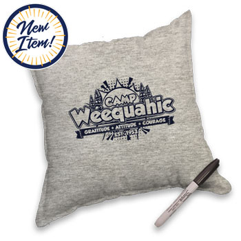 AUTOGRAPH PILLOW WITH LOGO