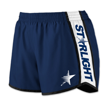 LADIES RETRO TRACK SHORTS-www.amerasport.com