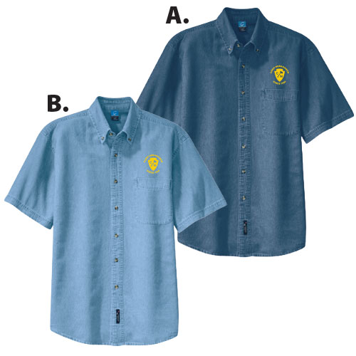 DENIM SHORT SLEEVE SHIRTS