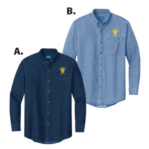 DENIM LONG SLEEVE SHIRTS