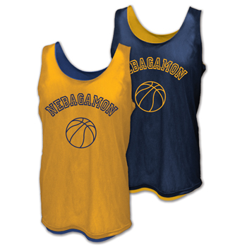 REVERSIBLE MESH JERSEY