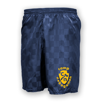 CHECKERED NYLON SOCCER SHORTS
