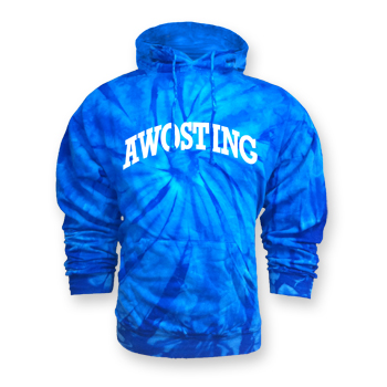 TYE-DYE HOODED SWEATSHIRT