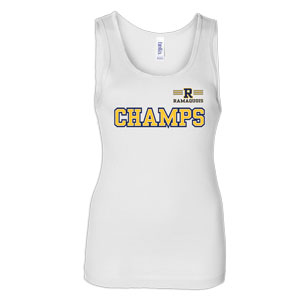 GIRLS JUNIOR TANK TOP - CHAMPS LOGO