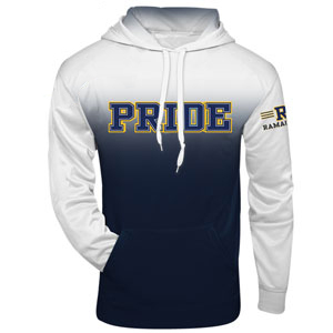 DIPPED PERFORMANCE HOODIE - PRIDE LOGO