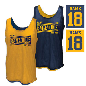 REV. MESH BASKETBALL TANK TOP W/NAME & NUMBER