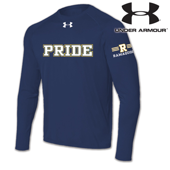 UNDER ARMOUR LONG SLEEVE TEE - PRIDE LOGO