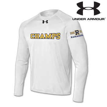 UNDER ARMOUR LONG SLEEVE TEE - CHAMPS LOGO