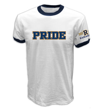 RAMAQUOIS RINGER TEE - PRIDE LOGO