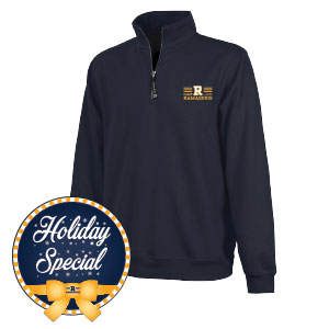 HOLIDAY SPECIAL - CHARLES RIVER FLEECE 1/4 ZIP