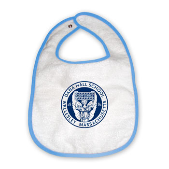 DANA HALL BIB BLUE TRIM