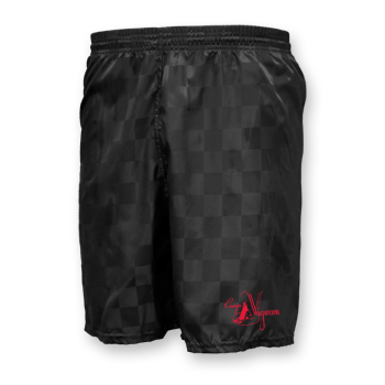 NYLON CHECKER SOCCER SHORTS
