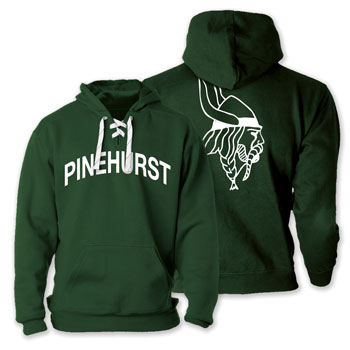 SPORT LACE-UP HOODIE