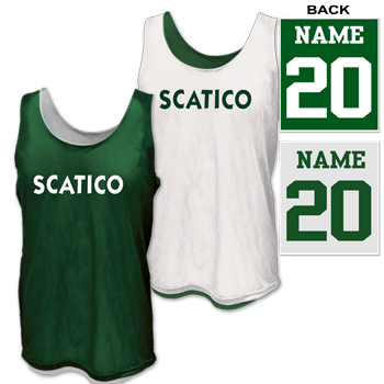REVERSIBLE MESH JERSEY W/CUSTOM NAME & NUMBER