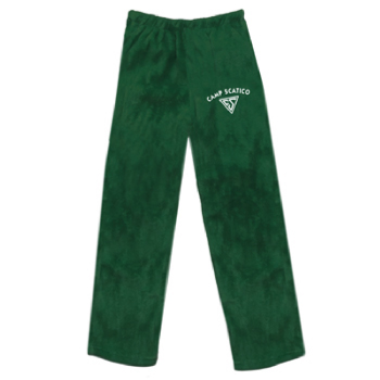 FUZZY BUNK PANTS WITH LOGO