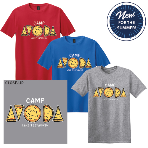 PIZZA DESIGN SOFTSTYLE T-SHIRT - YOUTH AND ADULT