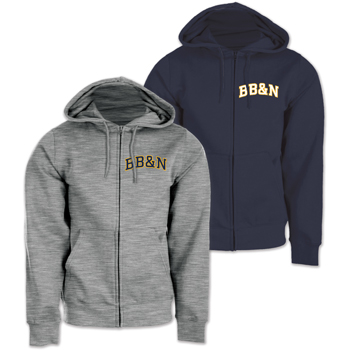 HOODED ZIP SWEATSHIRT
