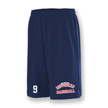 EXTRA LONG PERFORMANCE SHORTS W/ CUSTOM NUMBER