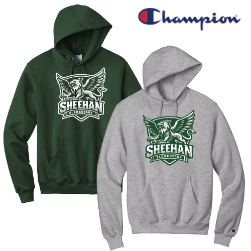 CHAMPION POWER BLEND HOODED SWEATSHIRT