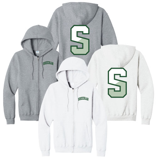 HOODED ZIP SWEATSHIRT