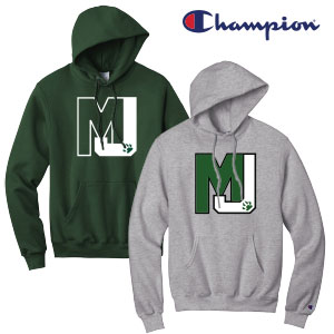 CHAMPION POWER BLEND HOODED SWEATSHIRT