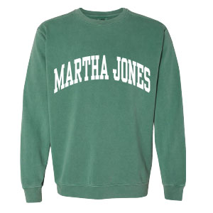 COMFORT COLORS GARMENT DYED CREWNECK SWEATSHIRT