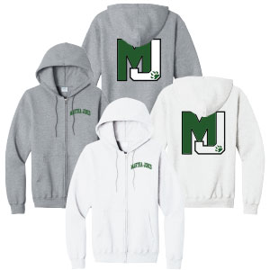 HOODED ZIP SWEATSHIRT