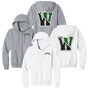 HOODED ZIP SWEATSHIRT