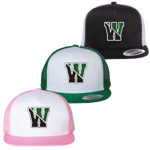 5-PANEL CLASSIC TRUCKER HAT W/ MESH BACKING