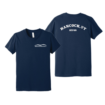 YOUTH SOFT COTTON TEE - FRONT AND BACK LOGO