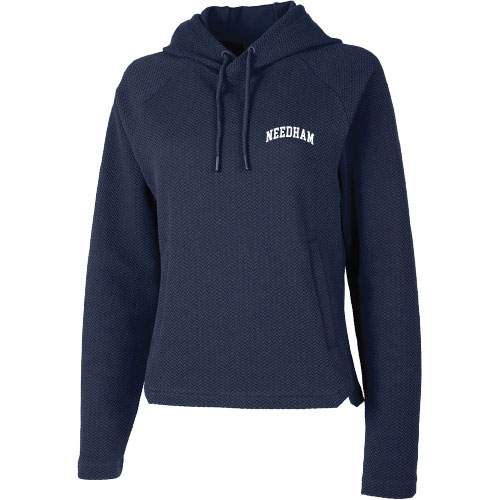 LADIES TEXTURKNIT HOODIE