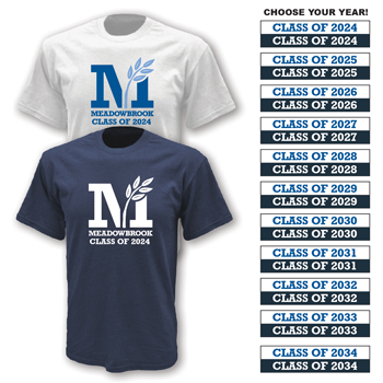 100% COTTON TEE w/ CLASS YEAR