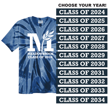 TIE DYE TEE w/ CLASS YEAR