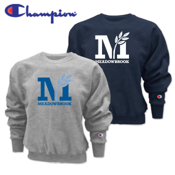 CROSS WEAVE CREWNECK SWEATSHIRT