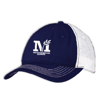 MEADOWBROOK ALUMNI - TRUCKER HAT W/ MESH BACKING