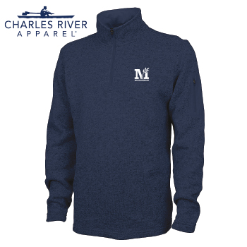 MEN'S HEATHERED FLEECE QUARTER ZIP