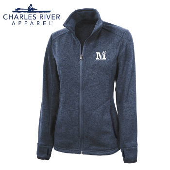 LADIE'S HEATHERED FLEECE JACKET
