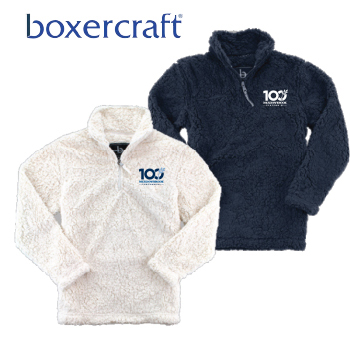 SHERPA 1/4 ZIP - CENTENNIAL LOGO
