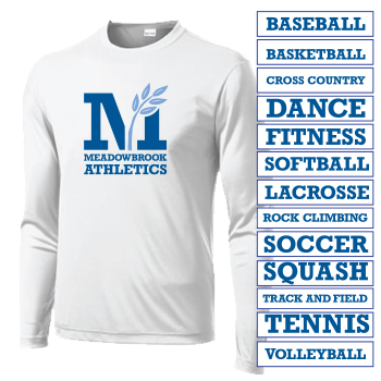 MEADOWBROOK ATHLETICS - YOUTH PERFORMANCE L/S W/ SPORT