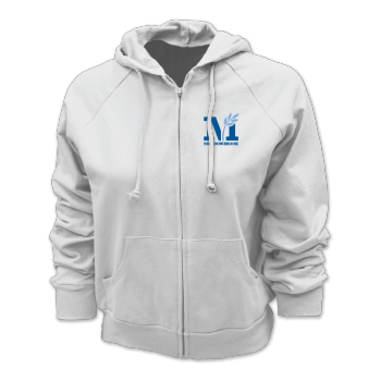 GIRLS ZIP HOODED SWEATSHIRT