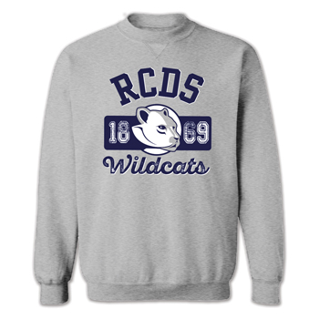 RCDS WILDCATS - CLASSIC CREW SWEATSHIRT